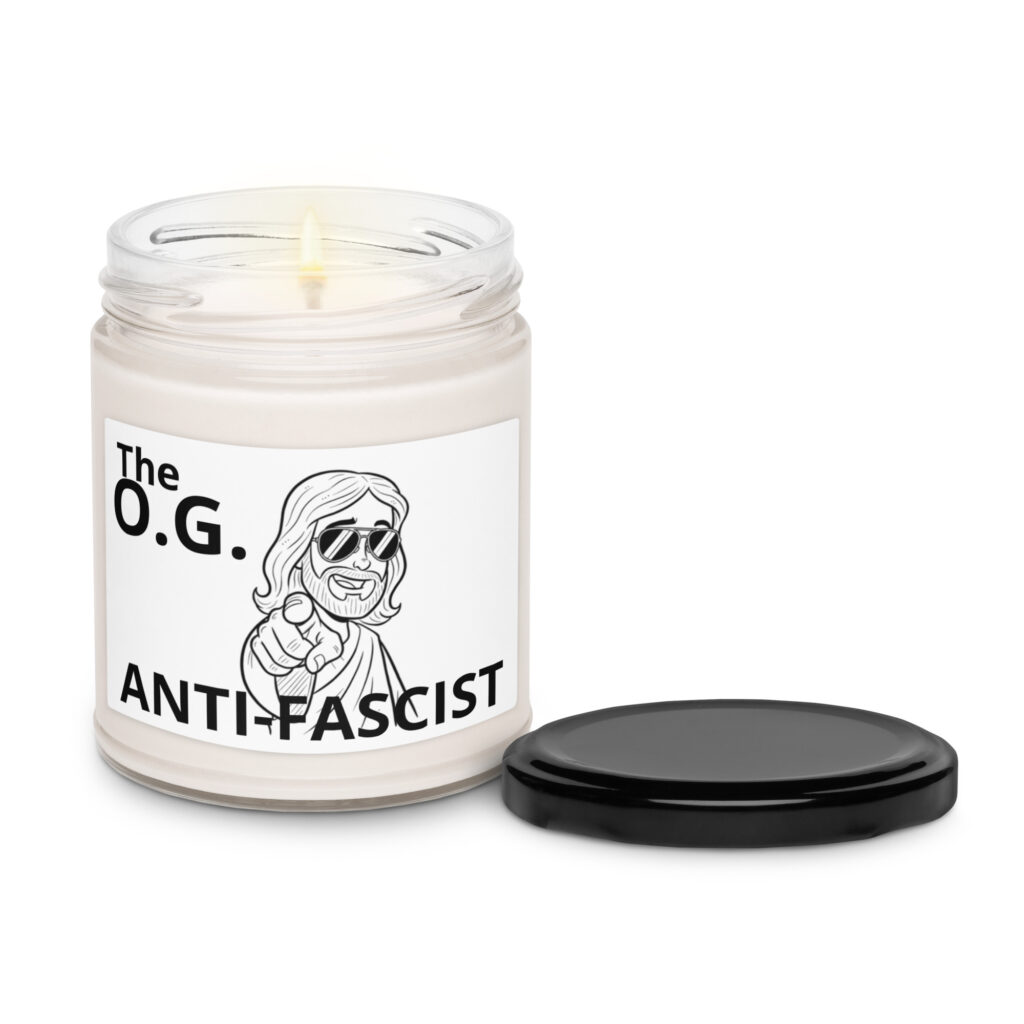 the o.g. j.c. scented soy candle